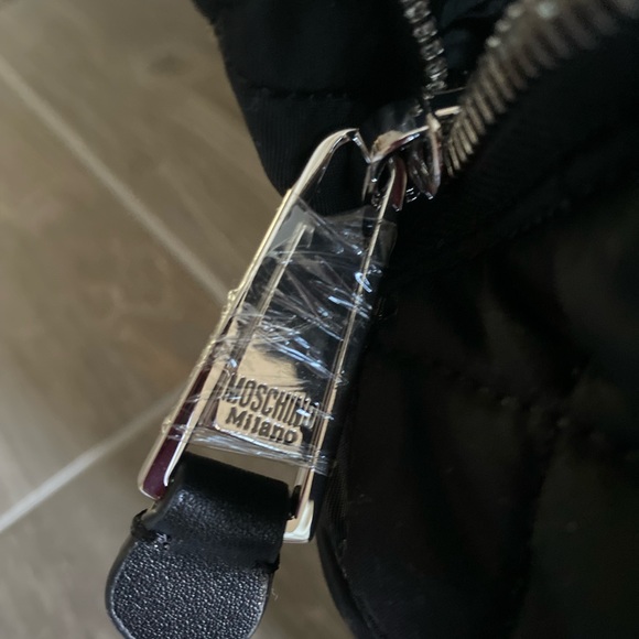 Moschino Quilted Logo Backpack main image 4